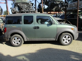 2003 HONDA ELEMENT EX OLIVE GREEN 2.4L VTEC AT 2WD A16375